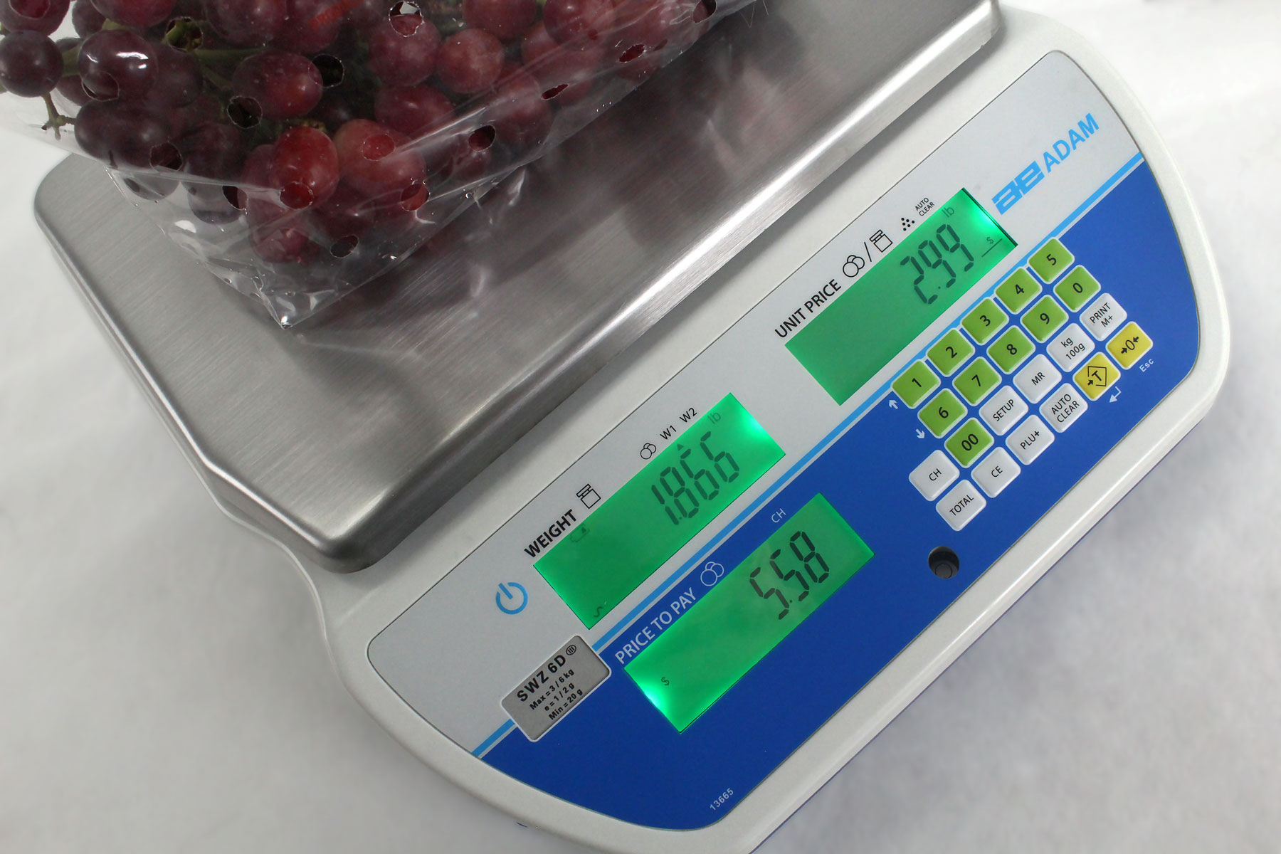 Swift SWZ Weighing Grapes
